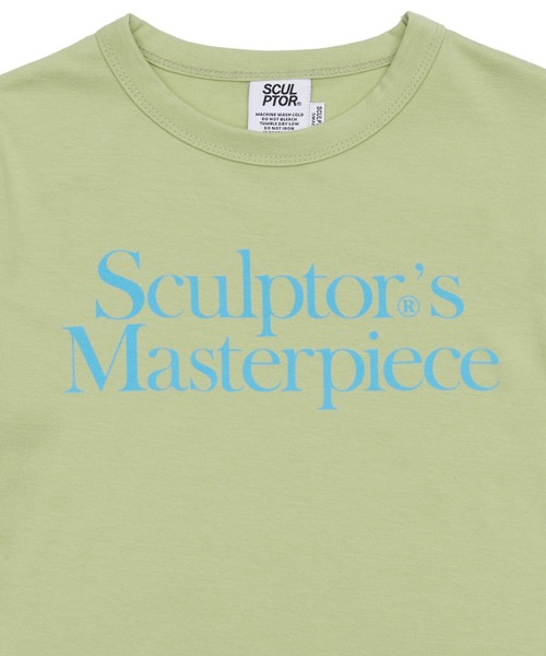 SCULPTOR Tシャツ グリーン SCULPTOR（スカルプター）の「Colour Archive Logo Tee/カラー