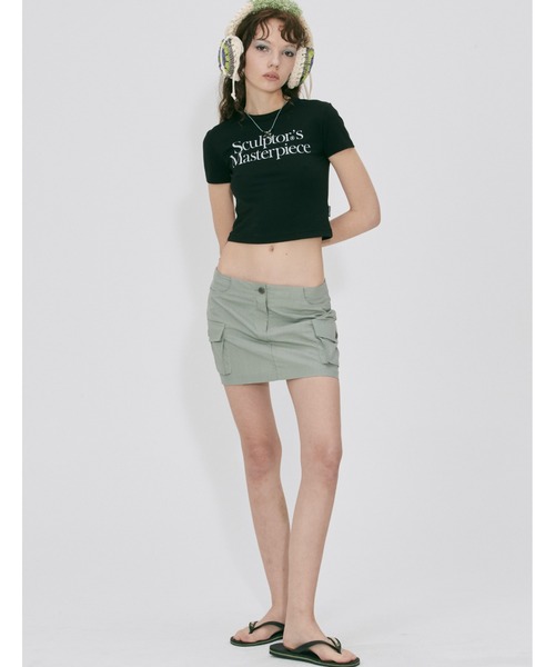 SCULPTOR（スカルプター）の「Masterpiece Crop Tee