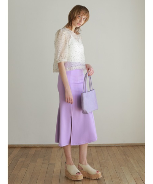 AMAIL（アマイル）の「Ariel mermaid skirt（スカート・レディース・ブラック/アイボリー・FREE）」の15枚目の写真