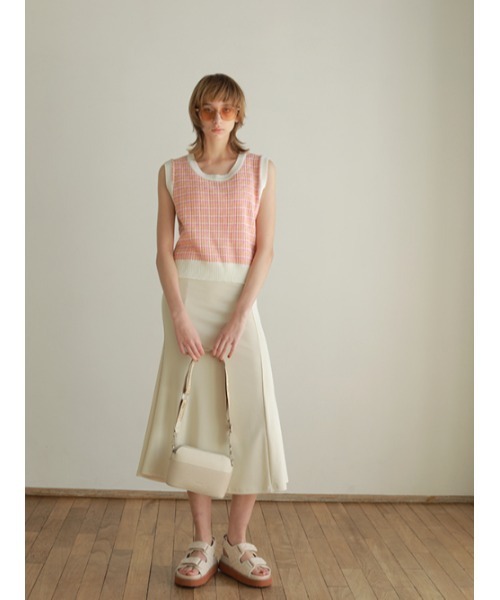 AMAIL（アマイル）の「Ariel mermaid skirt（スカート・レディース・ブラック/アイボリー・FREE）」の3枚目の写真