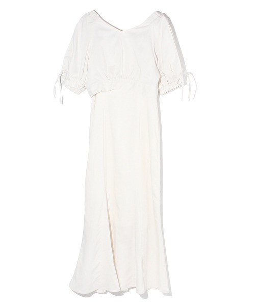 NOMAE（ノーマエ）の「レイヤードキャミワンピース（ワンピース・レディース・ホワイト/ブラック/イエロー/ベージュ・FREE）」の2枚目の写真