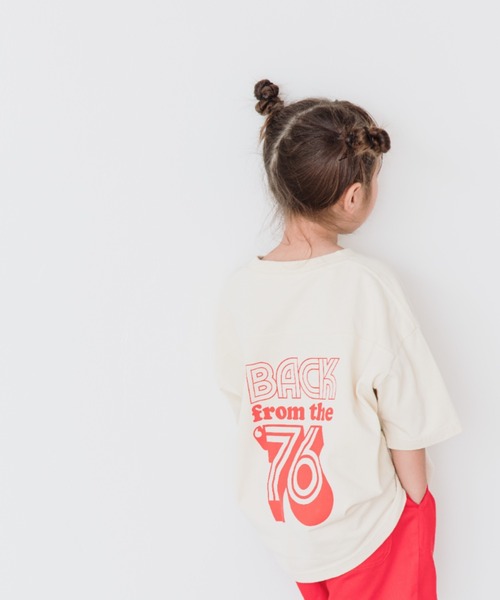LOWRYS FARM(ローリーズファーム)の「ナンバリングTEE 288375(Tシャツ/カットソー・キッズ・ブルー/グリーン/アイボリー・110cm/120cm/130cm/140cm/150cm)」の21枚目の写真
