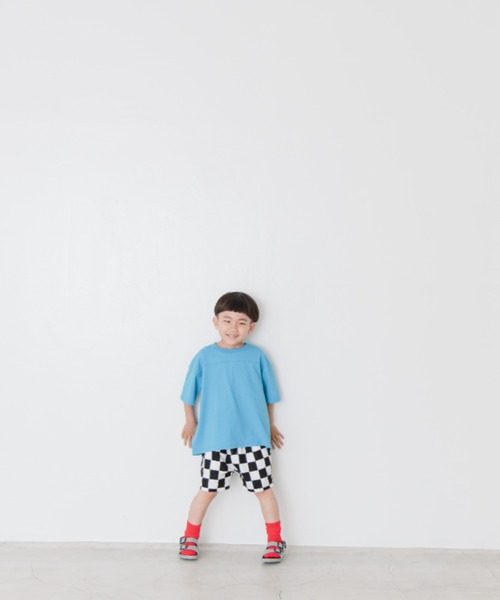 LOWRYS FARM(ローリーズファーム)の「ナンバリングTEE 288375(Tシャツ/カットソー・キッズ・ブルー/グリーン/アイボリー・110cm/120cm/130cm/140cm/150cm)」の22枚目の写真