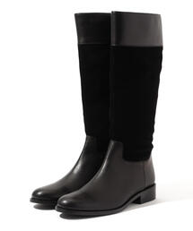 TOMORROWLAND  | GALERIE VIE レザーコンビロングブーツ(ブーツ)