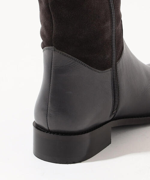 GALERIE VIE レザーコンビロングブーツ　37 美品 GALERIE VIE レザーコンビロングブーツ 37 美品 GALERIE VIE