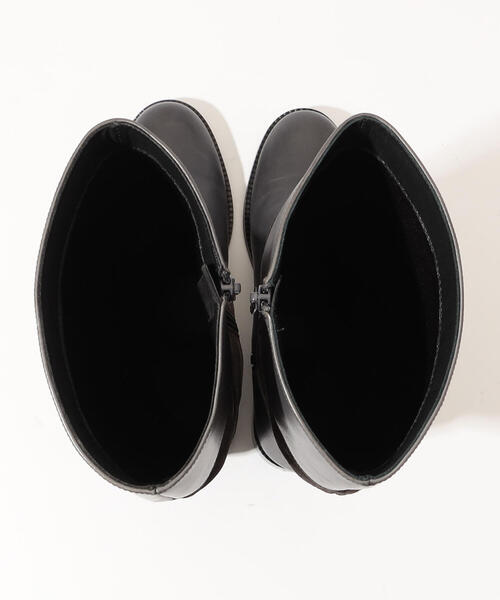 GALERIE VIE レザーコンビロングブーツ　37 美品 TOMORROWLAND （トゥモローランド）の「GALERIE VIE レザー