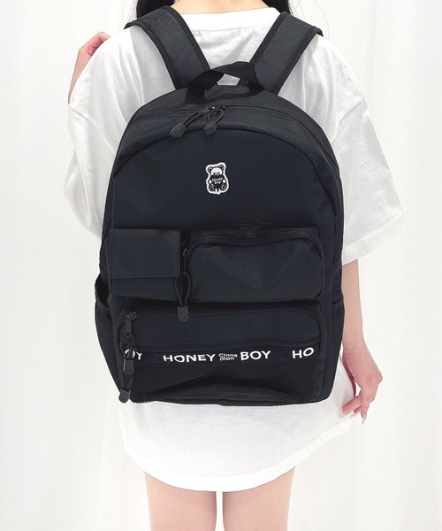 Honey Cinnamonハニーシナモン リボンリュック　黒 リボンリュック – BUNNY APARTMENT