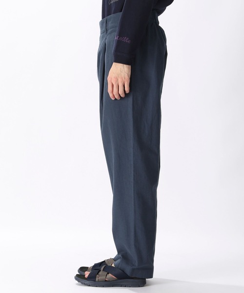niko and...（ニコアンド）の「サイドベルトCLパンツ（その他パンツ・メンズ・ブルー/ネイビー/ベージュ・MEDIUM/LARGE）」の8枚目の写真