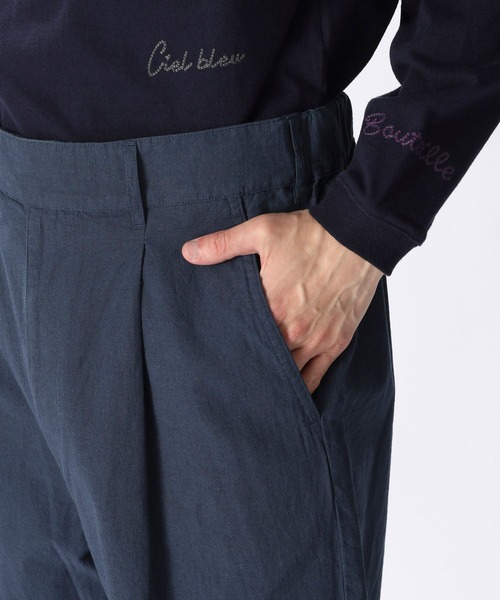 niko and...（ニコアンド）の「サイドベルトCLパンツ（その他パンツ・メンズ・ブルー/ネイビー/ベージュ・MEDIUM/LARGE）」の11枚目の写真