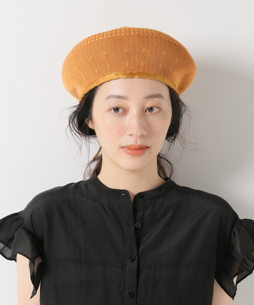 新品【KIJIMA TAKAYUKI】ニットベレー帽 　定価24200円 セール】【KIJIMA TAKAYUKI/キジマ タカユキ】ポリエステルニット