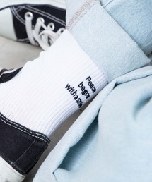 WEGO | WEGO/刺繍ロゴリブソックス(ソックス/靴下)