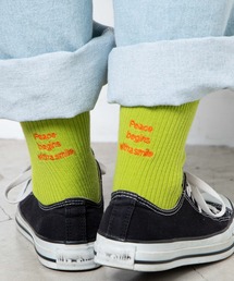 WEGO | WEGO/刺繍ロゴリブソックス(ソックス/靴下)
