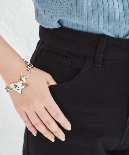 acro(アクロ)の「カラーワイドストレートパンツ/AC1455(デニムパンツ・レディース・ピンク/ホワイト/ブラック/ブルー/グリーン/オレンジ/パープル・FREE)」の12枚目の写真