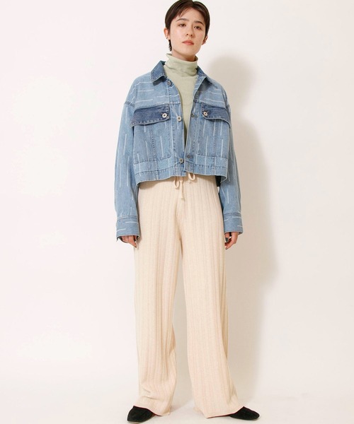 Johnbull（ジョンブル）の「ジャガードデニムショートジャケット