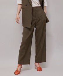 ROPE' | セットアップ対応/ハイウエストタックワイドパンツ(その他パンツ)