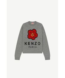 ニット セーター 「KENZO/ケンゾー」Kenzo With Love Tromp L'oeil Jumper W/ウールトロンプルイユジャンパー/ KENZO ケンゾー ニット （KENZO/ケンゾー】Kenzo With Love