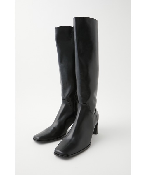 MOUSSY（マウジー）の「SLIM LONG ブーツ（ブーツ・レディース・ブラウン/ブラック・LARGE/MEDIUM/SMALL）」の4枚目の写真