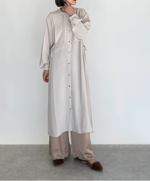 PICCIN(ピッチン)の「レイヤード風ワンピース(ワンピース・レディース・ブラック/ベージュ・M/L)」の15枚目の写真