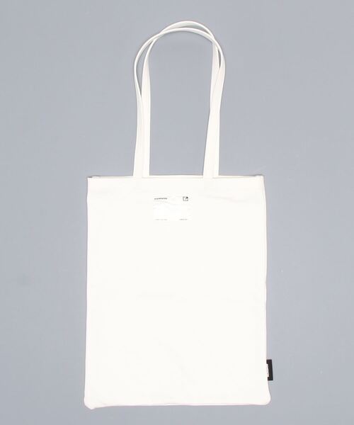 ADAM PATEK(アダムパテック)の「★ADAMPATEK★basic canvas tote bag(トートバッグ・レディース・ホワイト/ブラック・フリー)」の1枚目の写真