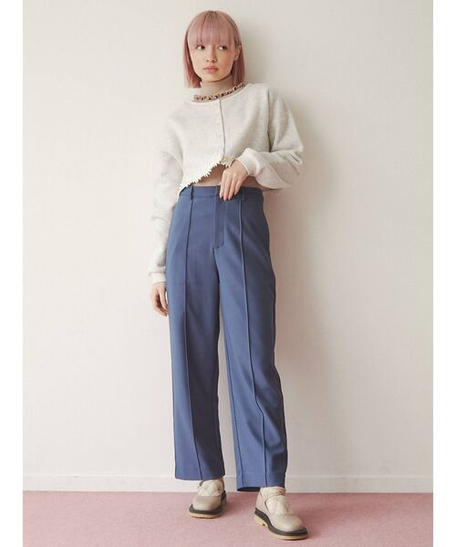 merry jenny（メリージェニー）の「おはな咲いたスウェットカーディガン（カーディガン/ボレロ・レディース・グレー/ブラック/ベージュ・FREE）」の14枚目の写真