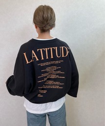 y/m by misato | バックロゴプリントラグランスウェット(スウェット)