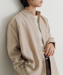 SENSE OF PLACE by URBAN RESEARCH | 『セットアップ対応』ウールライクバンドカラールーズシャツ(シャツ/ブラウス)