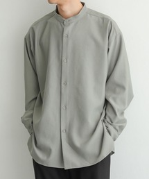 SENSE OF PLACE by URBAN RESEARCH | 『セットアップ対応』ウールライクバンドカラールーズシャツ(シャツ/ブラウス)