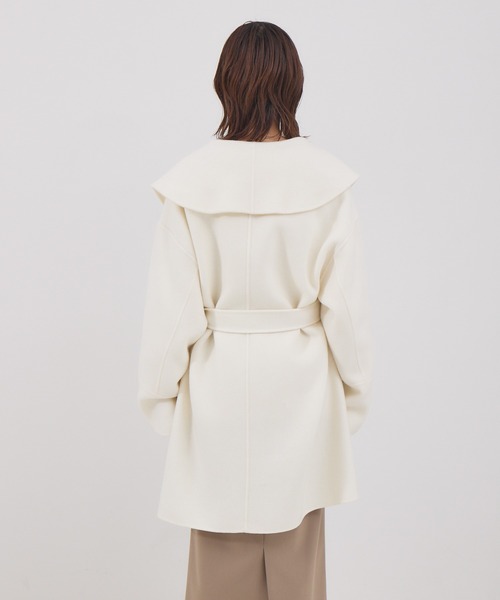 Rouge vif（ルージュヴィフ）の「ショールカラーリバーコート（その他