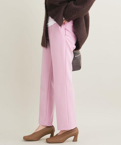 BEAUTY&YOUTH UNITED ARROWS（ビューティーアンドユースユナイテッドアローズ）の「ポリエステル ツイードライクスリムストレート パンツ -ウォッシャブル-（その他パンツ・レディース・ネイビー/ピンク/コバルトブルー/その他3・S/M/L）」の7枚目の写真