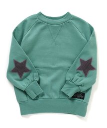 BREEZE | スターパッチトレーナー_裏毛(スウェット)