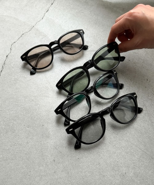CANAL JEAN(キャナルジーン)の「Dume ウェリントンメガネ(メガネ・レディース・ブラック/ブラック×グリーン/ブラウン/ブラック×グレー・ONE SIZE)」の13枚目の写真