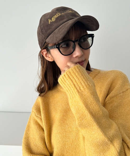 CANAL JEAN(キャナルジーン)の「Dume ウェリントンメガネ(メガネ・レディース・ブラック/ブラック×グリーン/ブラウン/ブラック×グレー・ONE SIZE)」の12枚目の写真