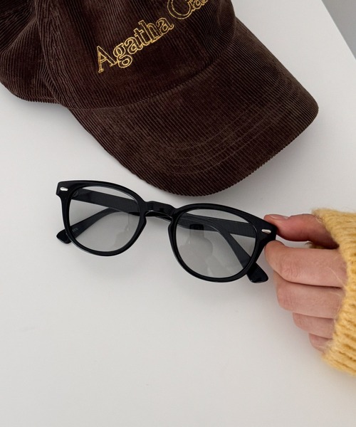 CANAL JEAN(キャナルジーン)の「Dume ウェリントンメガネ(メガネ・レディース・ブラック/ブラック×グリーン/ブラウン/ブラック×グレー・ONE SIZE)」の15枚目の写真