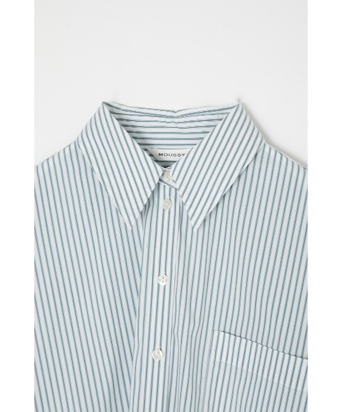 MOUSSY（マウジー）の「USEFUL LONG SLEEVE シャツ（シャツ/ブラウス・レディース・ホワイト/グリーン系その他/ピンク系その他・FREE）」の15枚目の写真