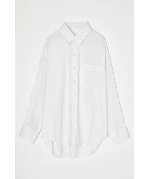 MOUSSY（マウジー）の「USEFUL LONG SLEEVE シャツ（シャツ/ブラウス・レディース・ホワイト/グリーン系その他/ピンク系その他・FREE）」の21枚目の写真