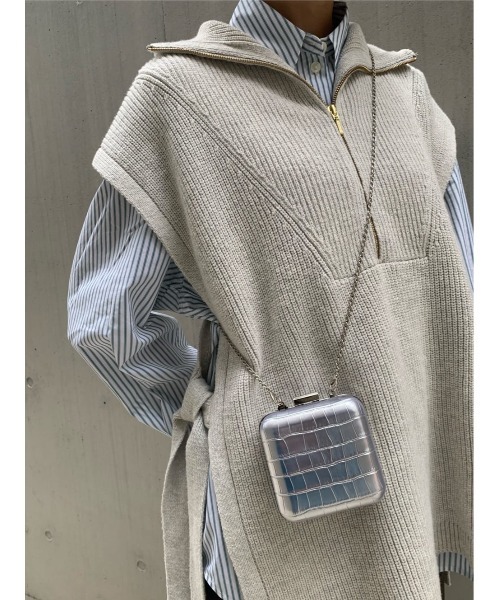 MOUSSY（マウジー）の「USEFUL LONG SLEEVE シャツ（シャツ/ブラウス・レディース・ホワイト/グリーン系その他/ピンク系その他・FREE）」の8枚目の写真