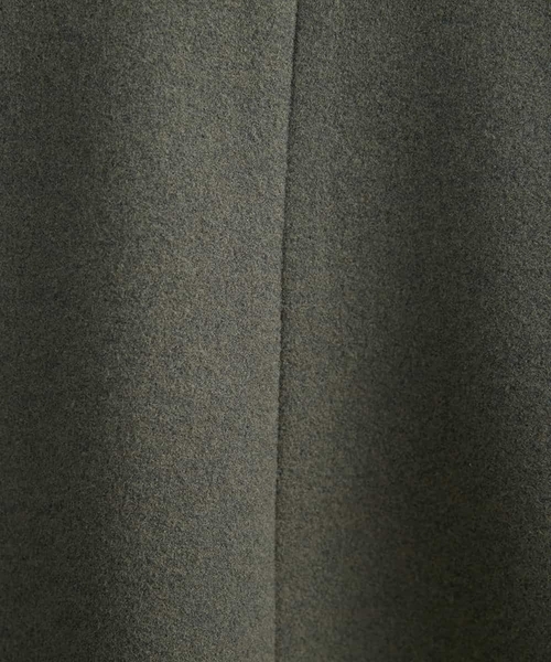 MICHEL KLEIN(ミッシェル・クラン)の「ニードルリバーチェスターコート(チェスターコート・レディース・カーキ/ブラック・38/40)」の11枚目の写真