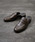 PADRONE�i�p�h���[�l�j�́uPADRONE �p�h���[�l / BL CUT OFF LOAFERS  �J�b�g�I�t���[�t�@�[�T���_�� �q�[���T���_�� ���{�� / PU8395-2302�i�X���b�|���j�v�b�A�b�V���u���E��