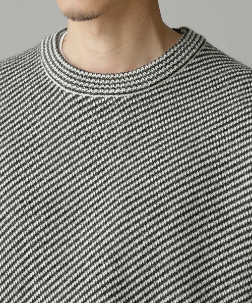 NANO universe(ナノユニバース)の「LB.03/ウールミックスダイアゴナルニット(ニット/セーター・メンズ・その他1/その他2/その他3・S/M/L)」の15枚目の写真