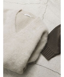 enchainement | Brushed Mohair V-neck PO(ニット/セーター)