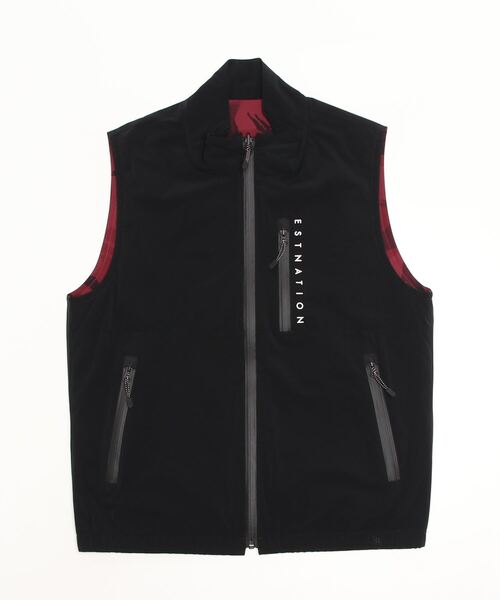 エストネーション　リバーシブルベスト⭐︎新品未使用⭐︎ ESTNATION（エストネーション）の「G-ACTION PRINT REVERSIBLE