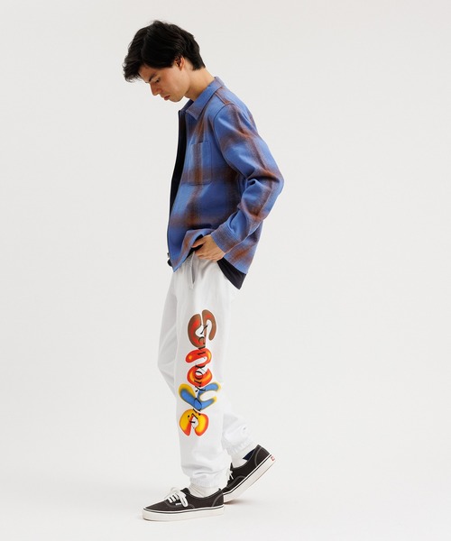 Saturdays NYC（サタデーズ ニューヨークシティ ）の「Ryan Zip Front Plaid Flannel Shirt（シャツ/ブラウス・メンズ・ブラック/ブルー/パープル・XL/L/M/X-SMALL/S）」の6枚目の写真