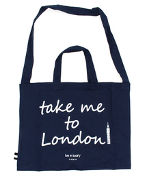 OUVRAGE CLASSE | プリントトートバッグ(ショルダーバッグ)