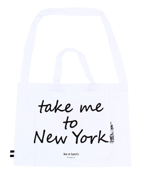 OUVRAGE CLASSE（ウヴラージュクラス）の「プリントトートバッグ（ショルダーバッグ・レディース・ホワイト/ピンク/ブルー/オレンジ/ネイビー・FREE）」の2枚目の写真