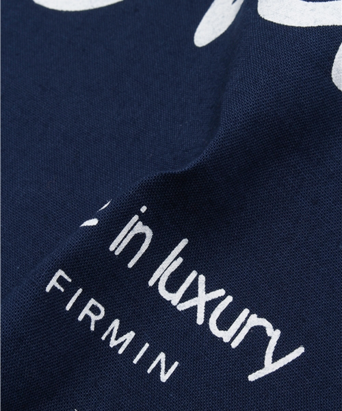 OUVRAGE CLASSE（ウヴラージュクラス）の「プリントトートバッグ（ショルダーバッグ・レディース・ホワイト/ピンク/ブルー/オレンジ/ネイビー・FREE）」の7枚目の写真