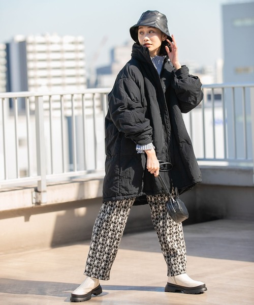 niko and...(ニコアンド)の「オリジナル厚底切り替えブーツ(ブーツ・レディース・アイボリー/ブラック・LARGE/SMALL/MEDIUM)」の9枚目の写真