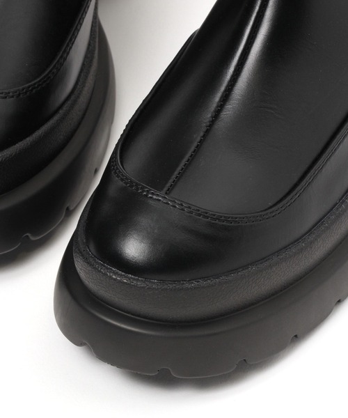 niko and...(ニコアンド)の「オリジナル厚底切り替えブーツ(ブーツ・レディース・アイボリー/ブラック・LARGE/SMALL/MEDIUM)」の19枚目の写真