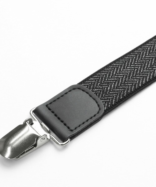 TOKYO SHIRTS（トウキョウシャツ）の「ベーシック サスペンダー（サスペンダー・メンズ・ブラック/ブラウン・FREE）」の4枚目の写真