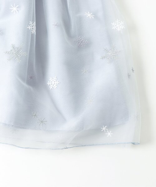 apres les cours（アプレレクール）の「snowflakeワンピース（ワンピース・キッズ・サックスブルー/ピンク・130/140/100/110/80/90/120）」の17枚目の写真