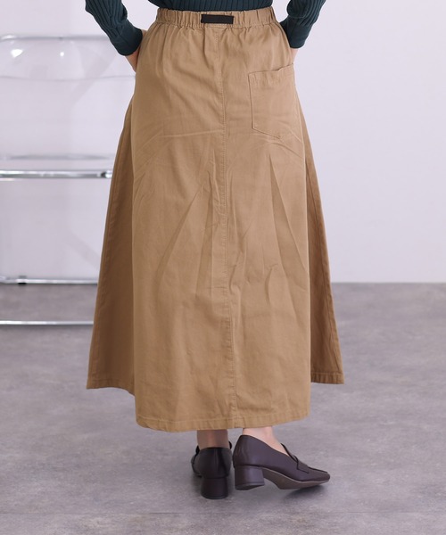 ElegChic(エレグシック)の「ウエストアジャスター付きマキシ スカート (スカート・レディース・ブラック/ベージュ/カーキ・4L/XXL/L/XL/M)」の17枚目の写真